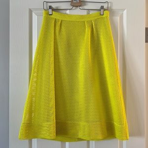 NWOT Rare Neon Netted J. Crew Skirt